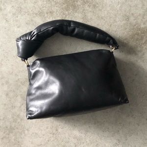 Dries Van Noten knotted padded lambskin bag